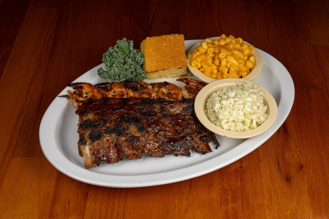 Rib/Shrimp Combo