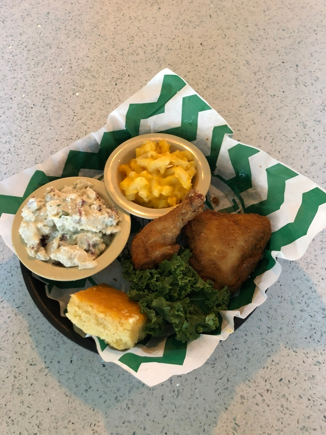 2pc Fried Chicken Dark