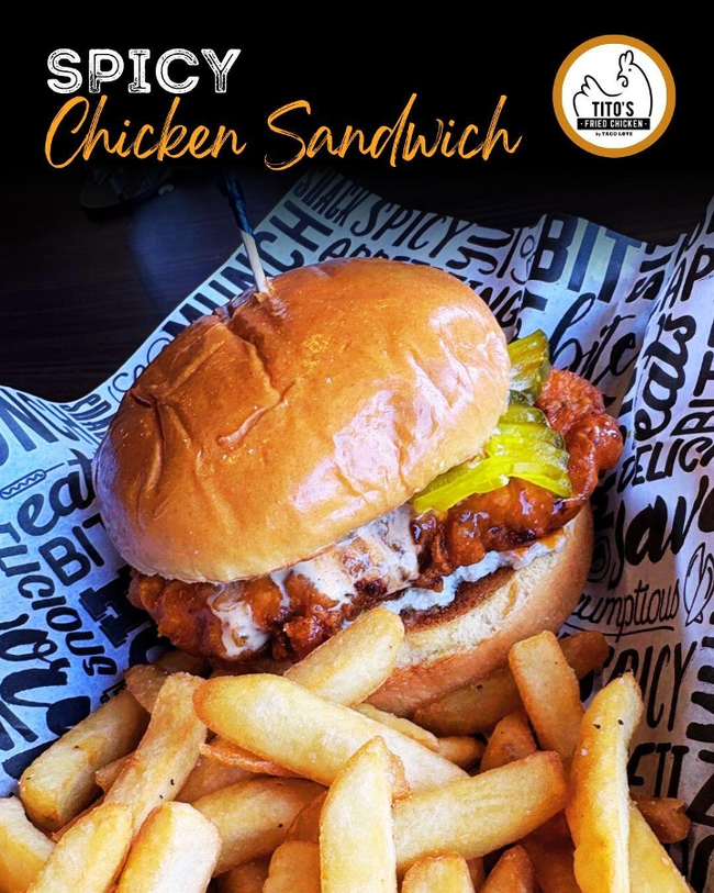 Spicy Chicken Sandwich w/ Fries
