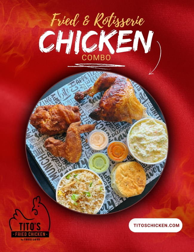 Fried and Rotisserie Chicken Combo
