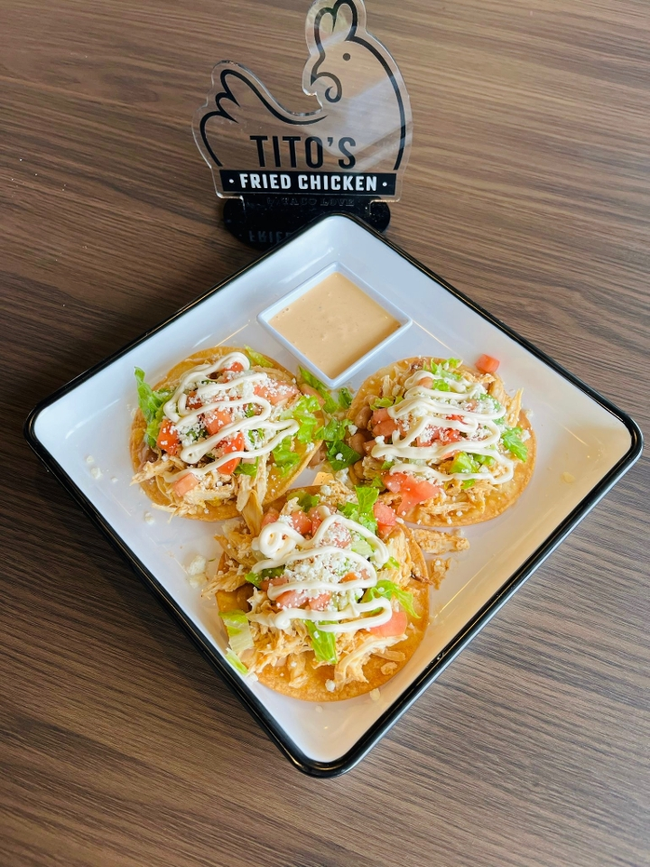 Chicken Tostadas