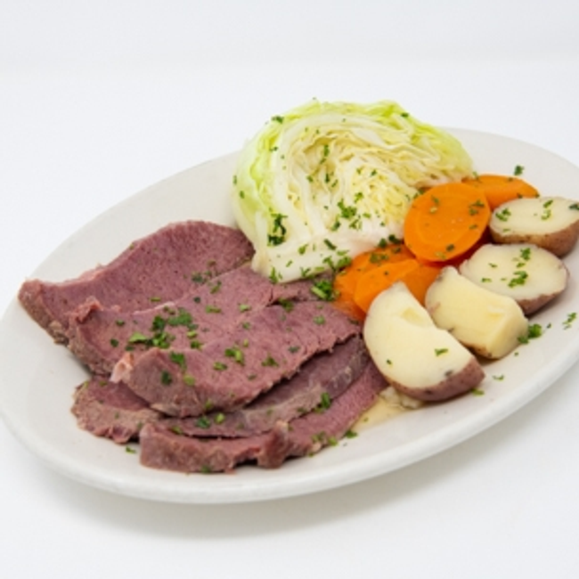 CORNED BEEF & CABBAGE
