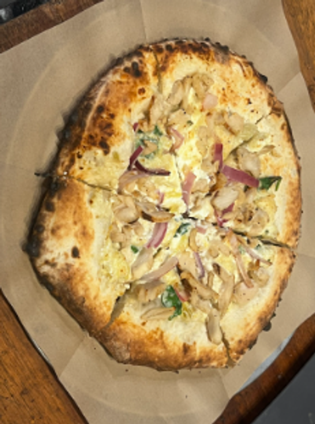 The Spinach & Artichoke Dip Pizza