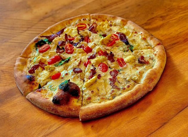 9" The Alfredo Pizza