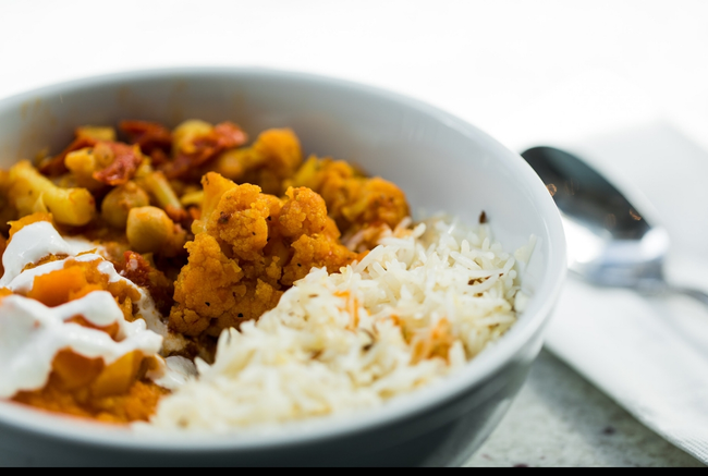 Cauliflower & Chickpeas