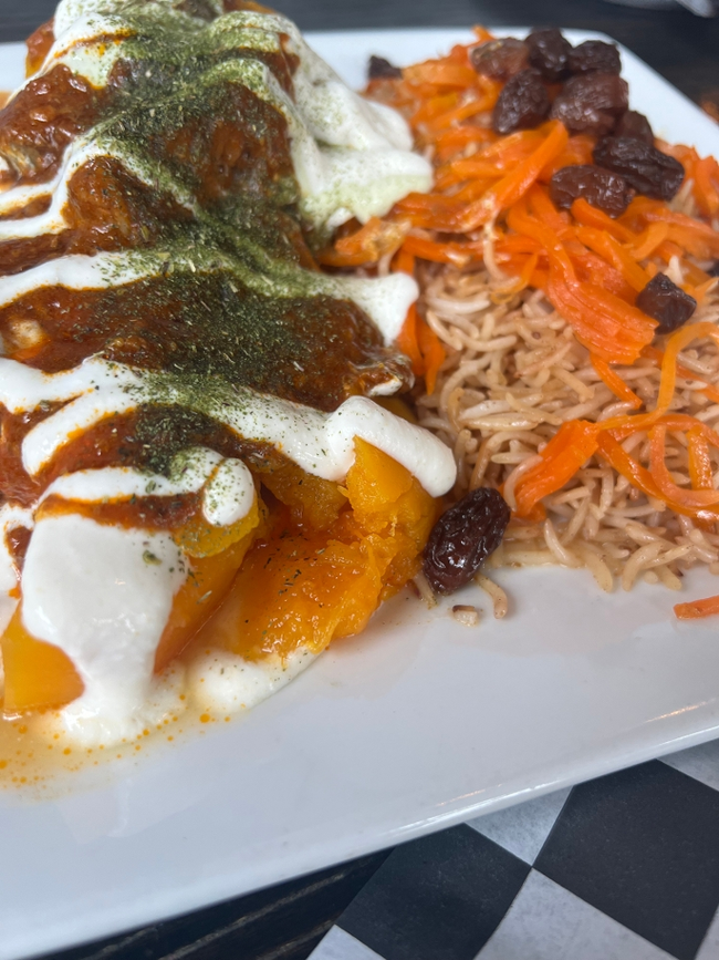 Kadoo Borani With Lamb Entree