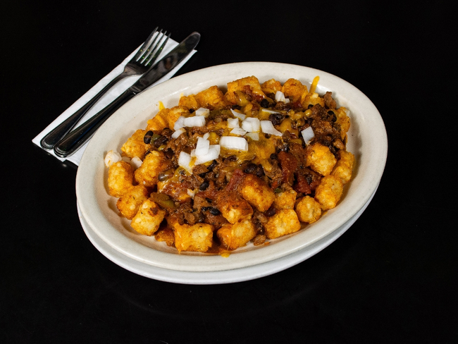 Chili & Cheese Tots