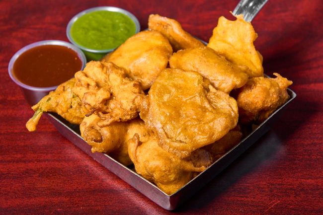 Assorted Veg Pakora Platter