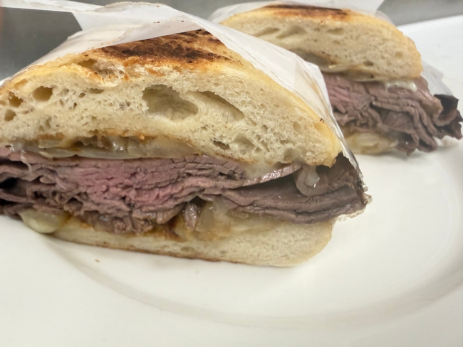 French Dip Panini Au Jus