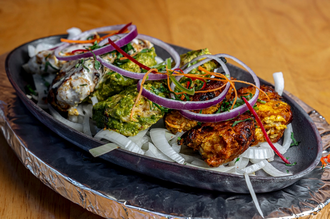 Tandoori Soya Chap Platter