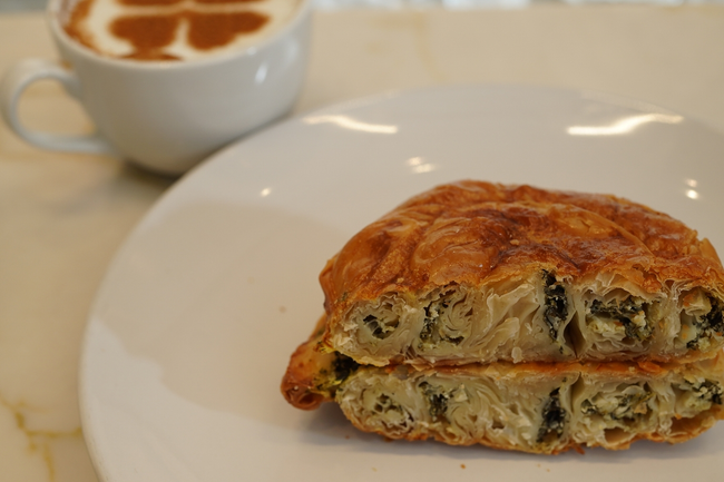 Rolled Spinach Pie