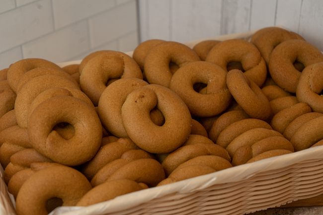 Moustokouloura (Grape Molasses) Cookies by the LB