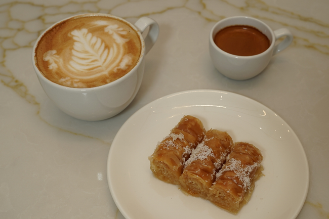 Mini Coconut Baklava by the LB