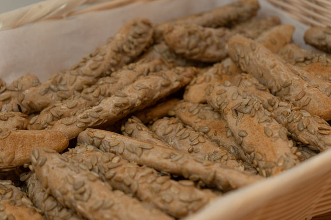 Kritsinia (Sunflower Seeds) Breadsticks by the LB