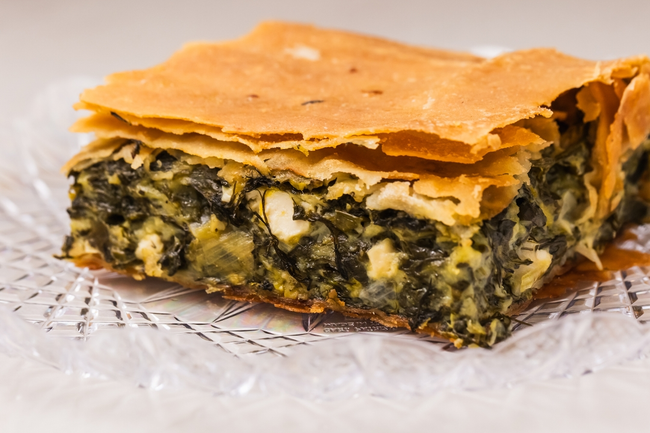 Spinach Pie Homemade