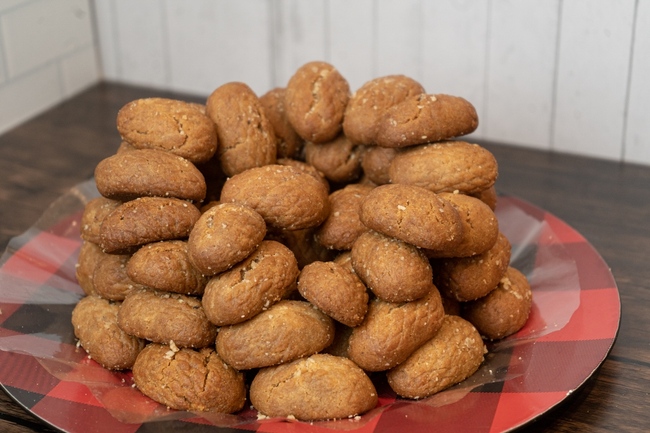 Melomakarona (Honey Cookies) by the LB