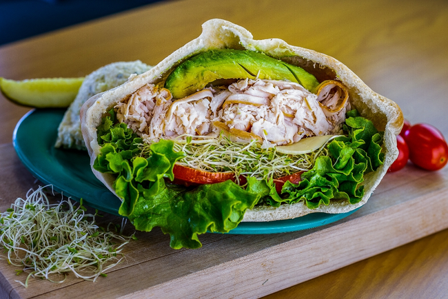 Turkey Avocado Pita *