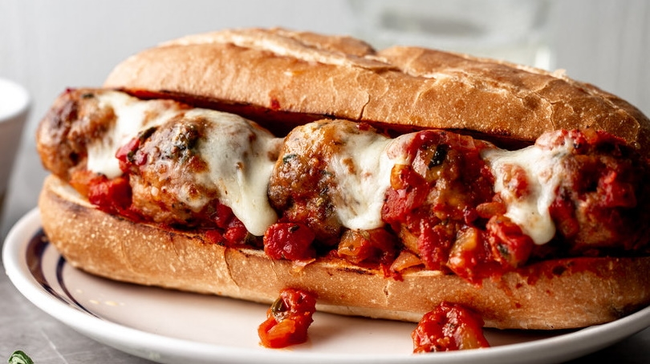 Bellizzi's Famous Meatball Parm Hero