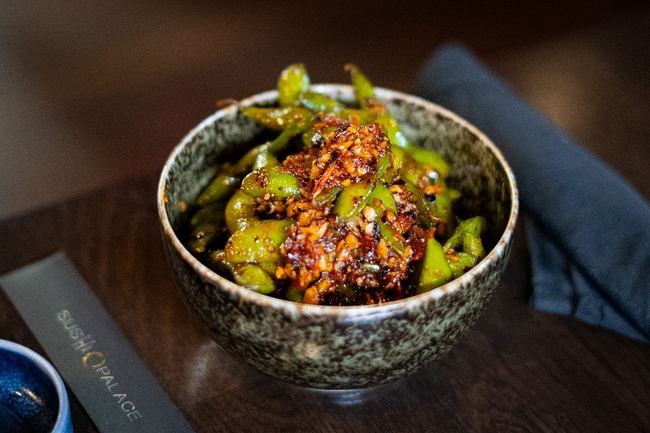 SPICY EDAMAME