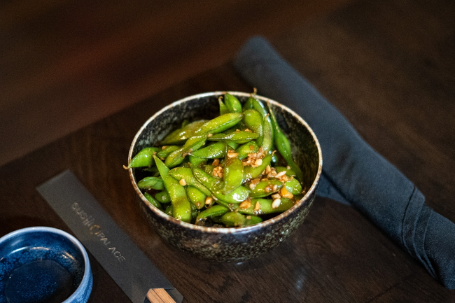 GARLIC EDAMAME