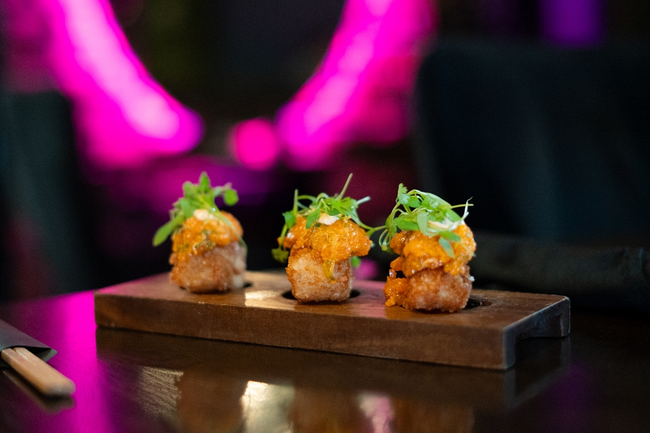 SPICY SALMON CRISPY RICE