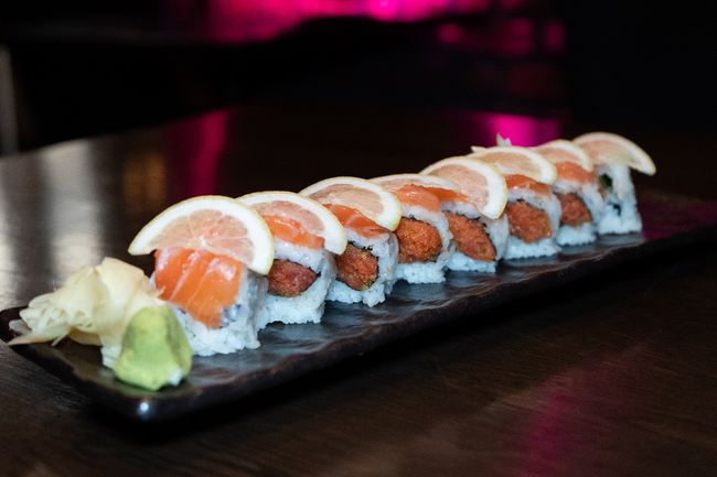 SALMON LEMON ROLL