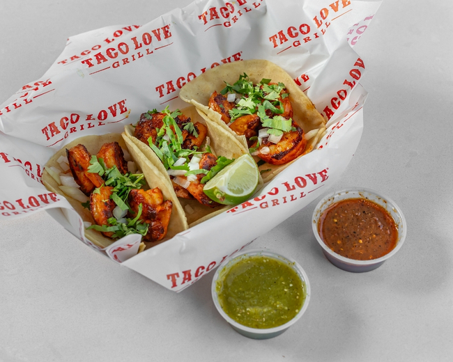 3 Shrimp Tacos