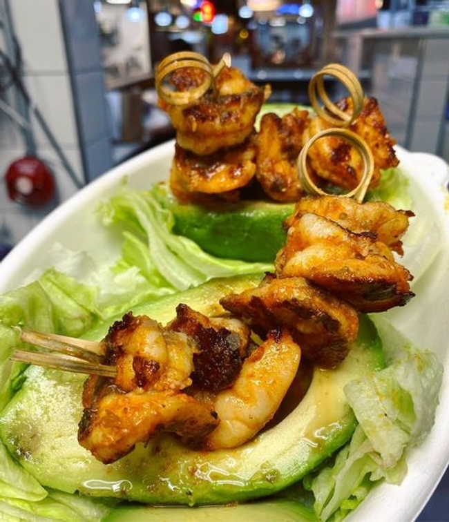 Shrimp Stuffed Avocado