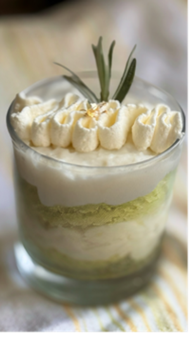 Young Coconut Cloud Cake ( Homemade )