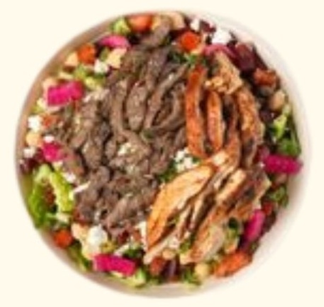 Chicken & Beef-Lamb Shawarma Bowl