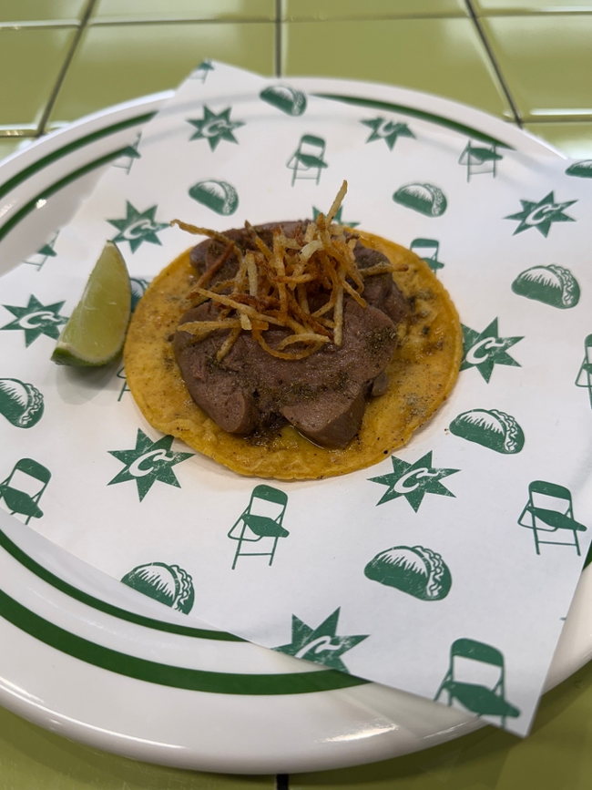 Lengua (3 tacos per order)