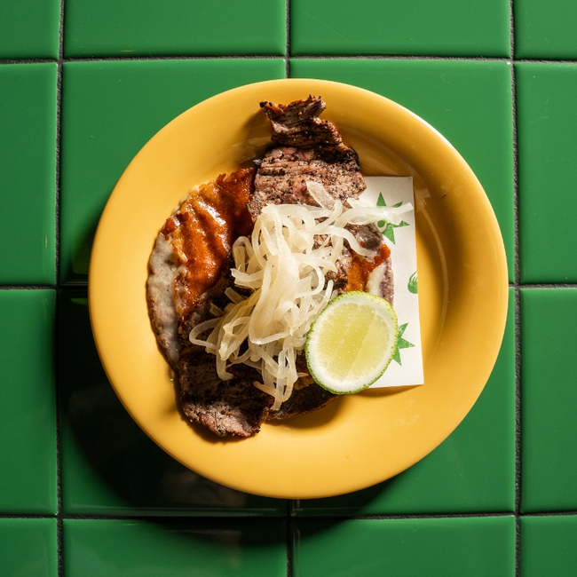 Beef Strip Loin Taco (1 taco per order)