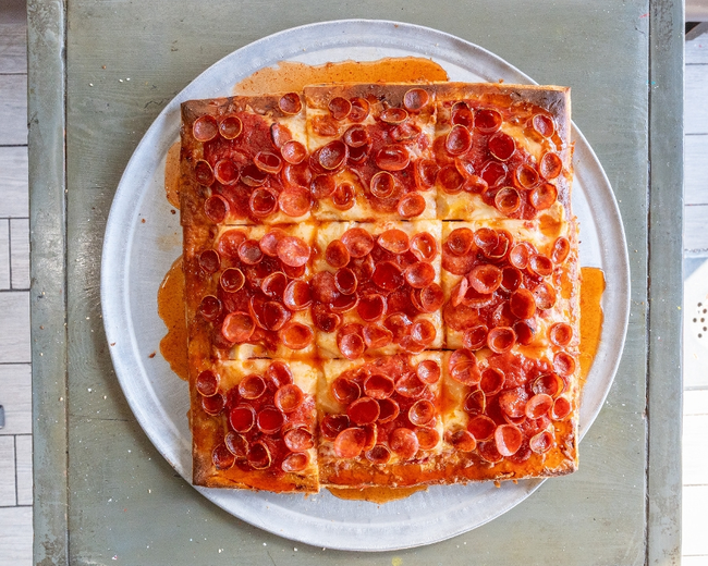 Super Sticky Honey Sriracha Roni Cup Square