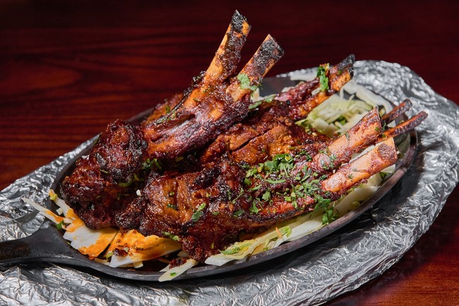 Adrak ke Panje (Lamb Chops)