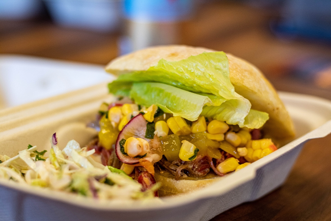 Corn Relish Corn Beef Sandwich