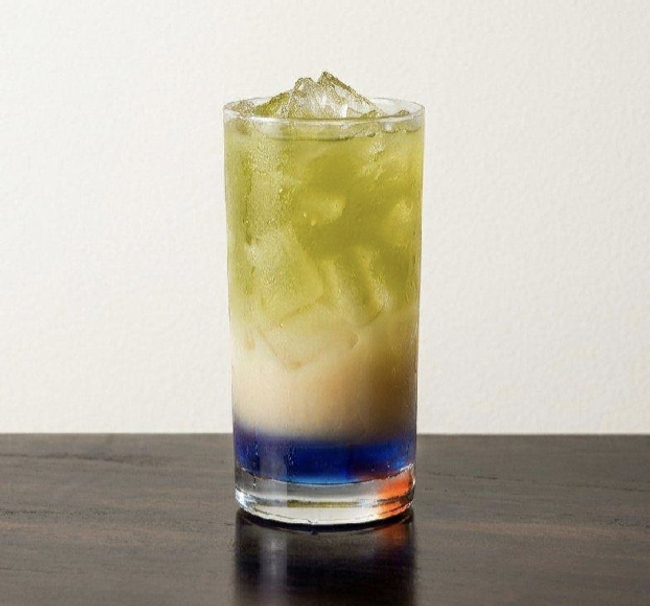 Pandan Blue Pea Limeade