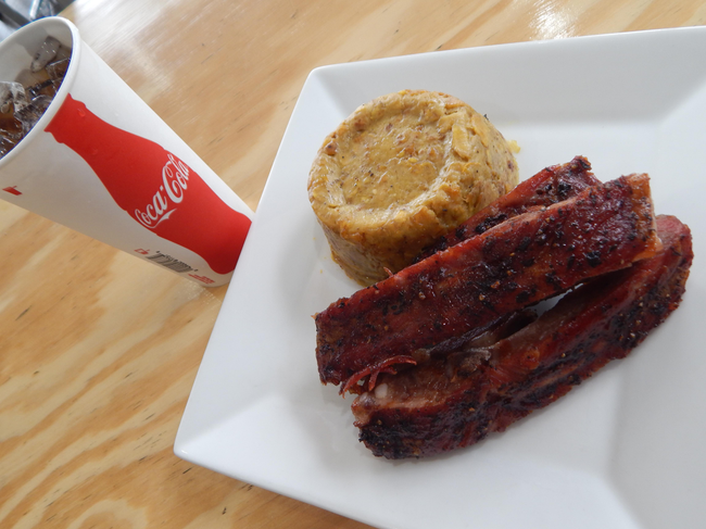 Mofongo Plate Ribs Costillas