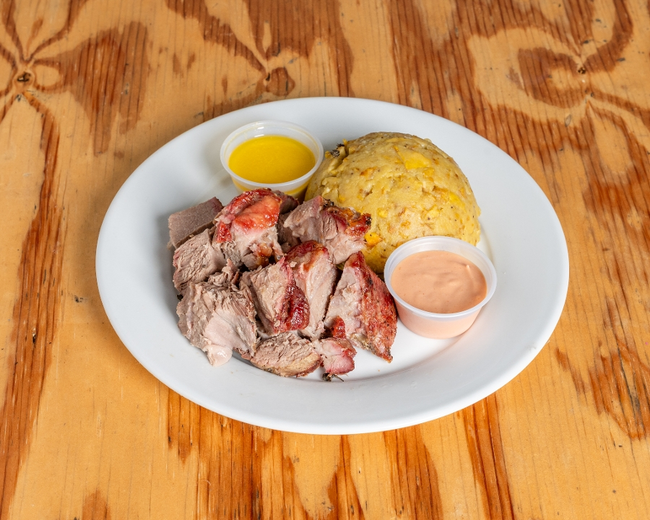 Mofongo Plate Pork Pernil
