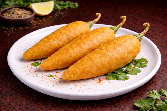 Plain Mirchi Bajji (8 pcs)