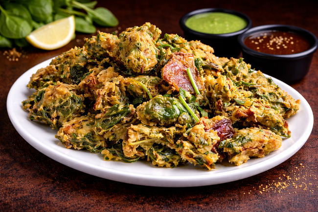 Spinach Pakodi