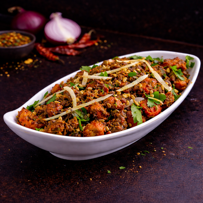 Karampodi Chicken (Gunpowder Chicken)