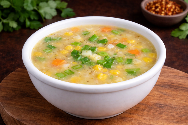 Veg Sweet Corn Soup