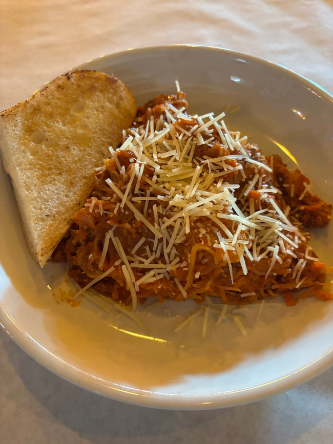 Spaghetti Squash Bolognese