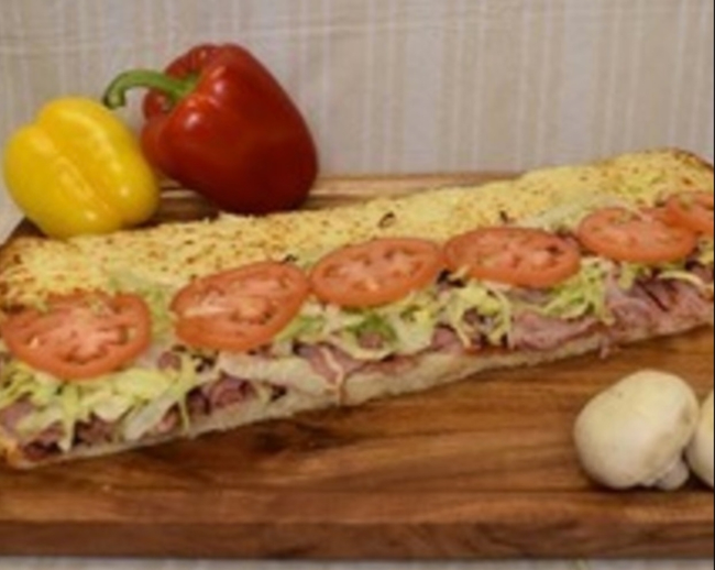 Whole Ham and Cheese Grinder