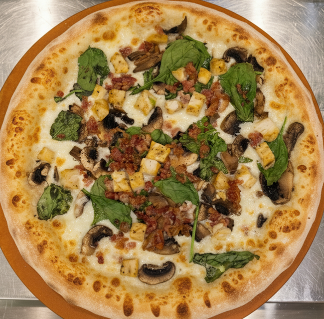 Chickan Bacon Alfredo