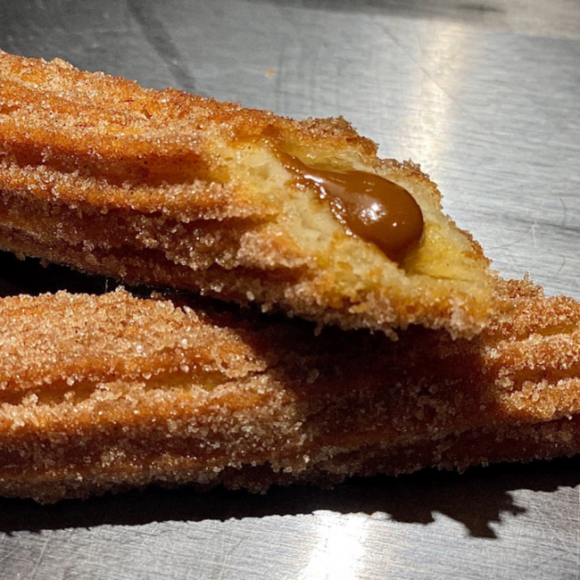 Choc filled Churro