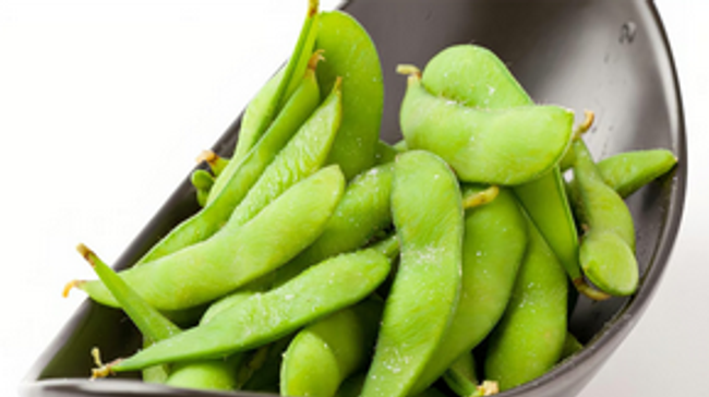 Salted Edamame.