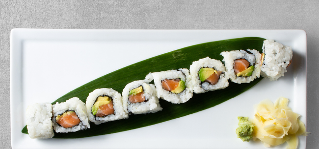 Salmon Avo Roll.