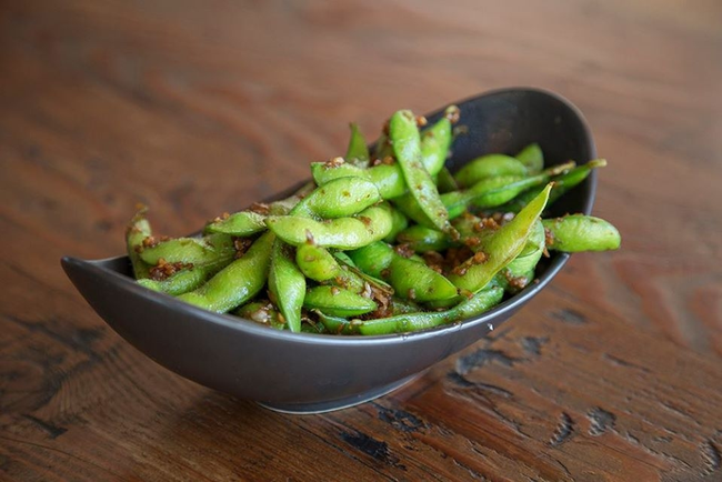 Garlic Edamame.