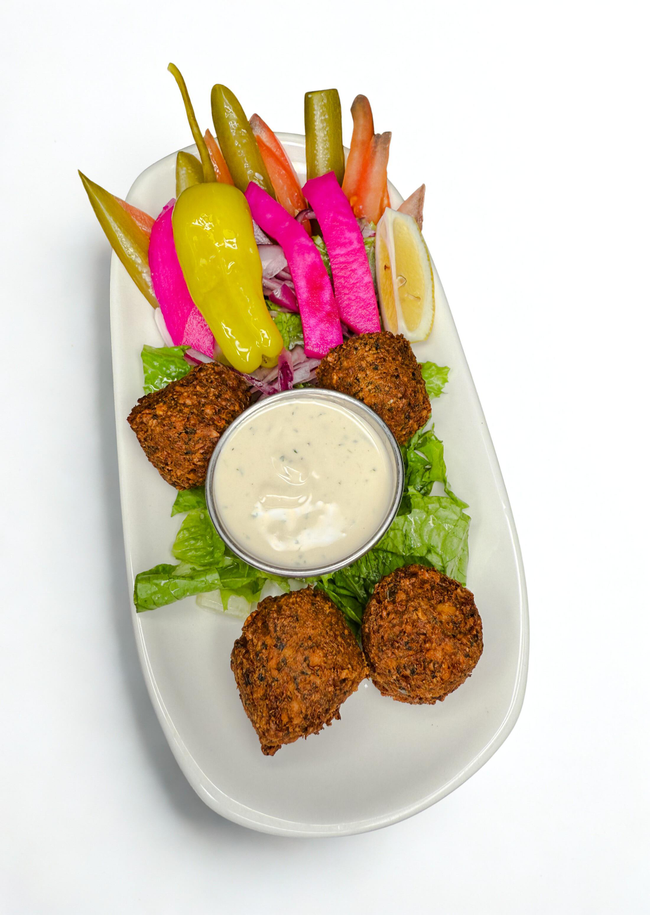 4 pieces falafel